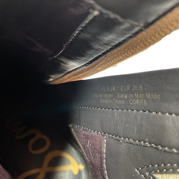 SAM Edelman Corra leopard stacked heel bootie - Picture 9 of 11